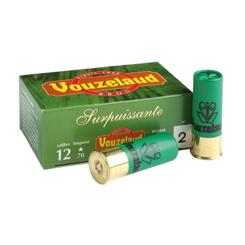 Cartouche Vouzelaud Surpuissante - Cal. 12/70