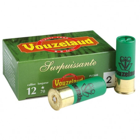Cartouche Vouzelaud Surpuissante - Cal. 12/70