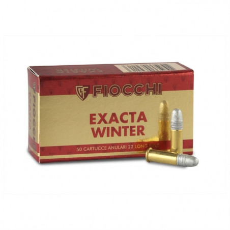 Cartouches Fiocchi Exacta - Cal. 22LR