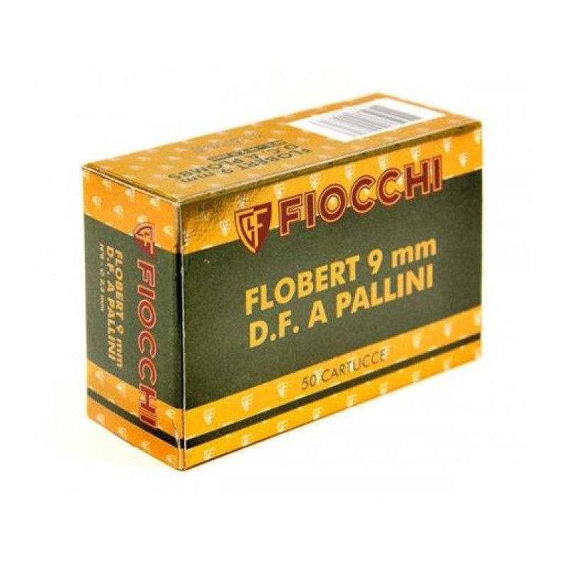 Cartouches Fiocchi Flobert - Cal. 9 mm flobert