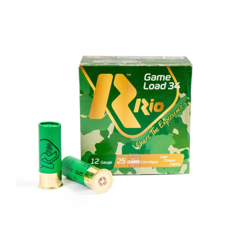 Cartouches Rio Game Load 34 - Cal. 12/70