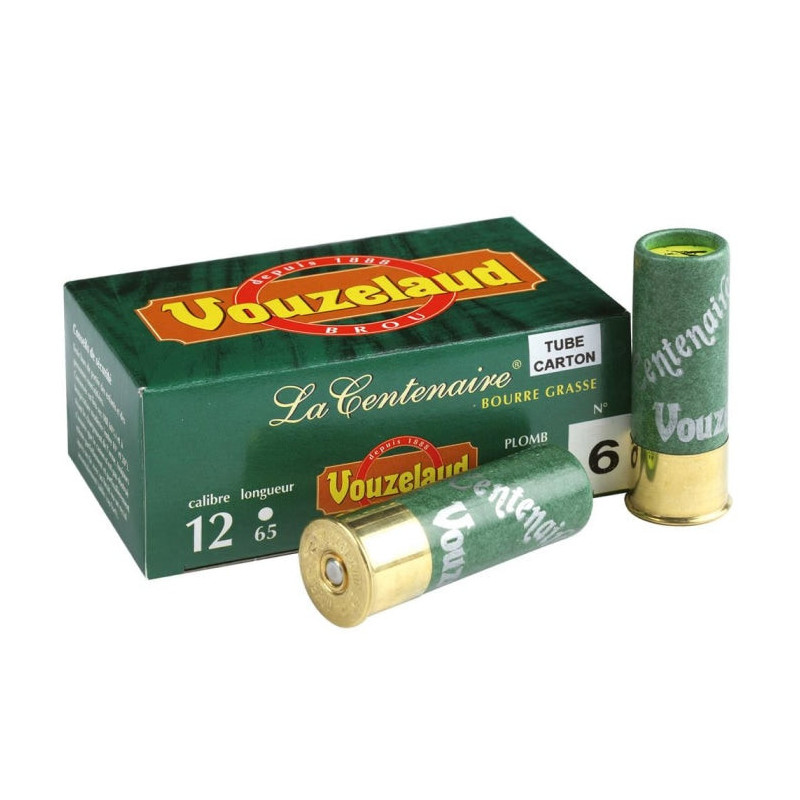 Cartouches Vouzelaud La centenaire tube carton - Cal. 12/65