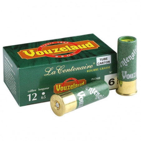 Cartouches Vouzelaud La centenaire tube carton - Cal. 12/65
