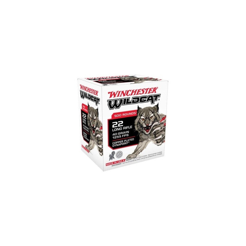 Cartouches Winchester Wildcat Dynapoint - Cal. 22LR