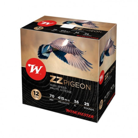 Cartouches Winchester ZZ Pigeon 36 g - Cal. 12/70