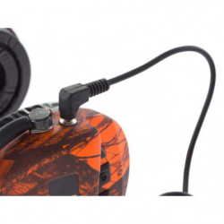 Casque audio amplifié MSA Supreme Pro X - Camo orange