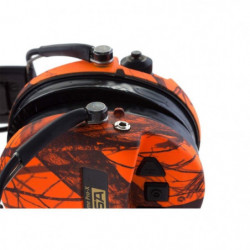 Casque audio amplifié MSA Supreme Pro X - Camo orange