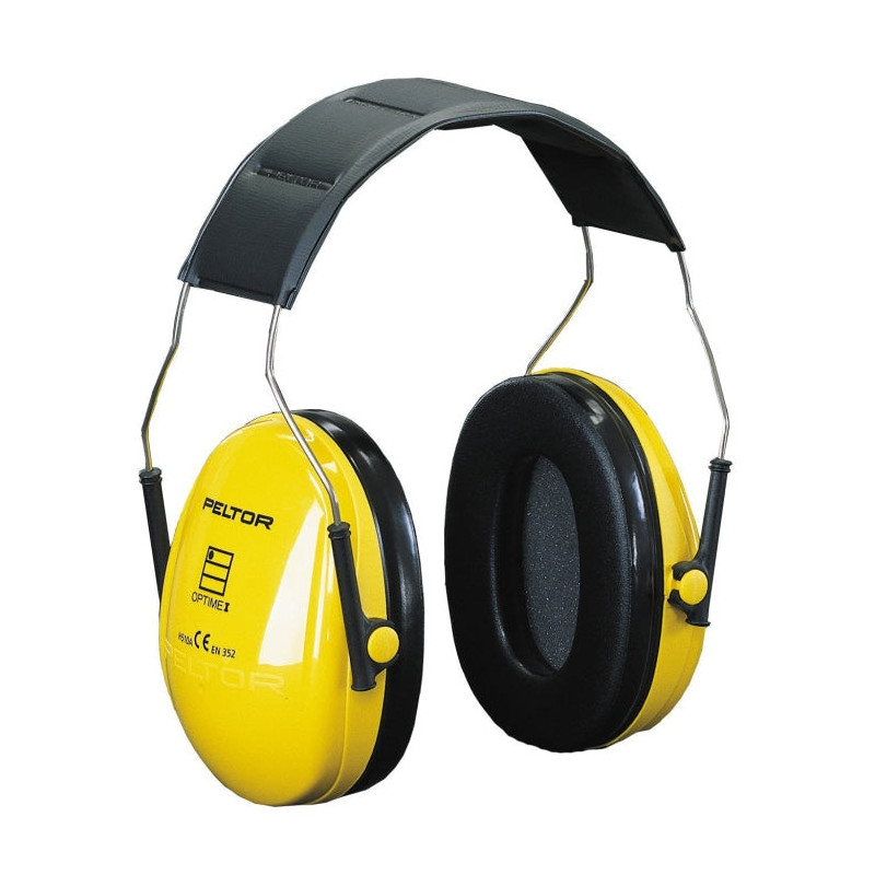 Casque Cabot Peltor Optime I Jaune - Serre-Tête