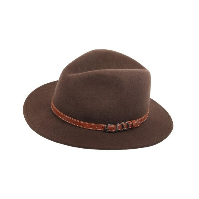 Chapeau Somlys Marron Foncé
