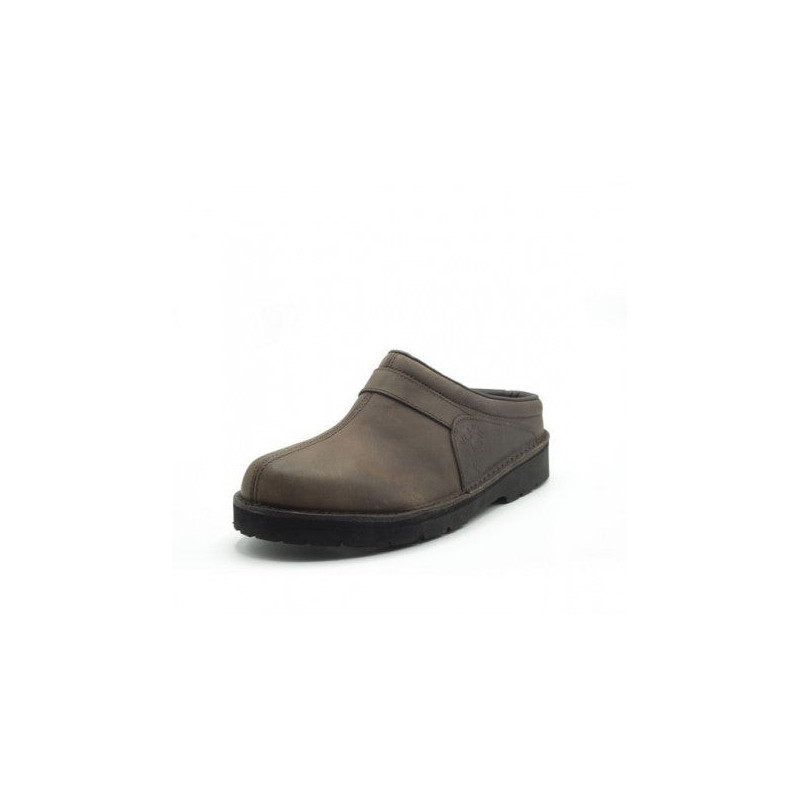 Chaussures Stagunt Sabot Cuir Aigual - Marron