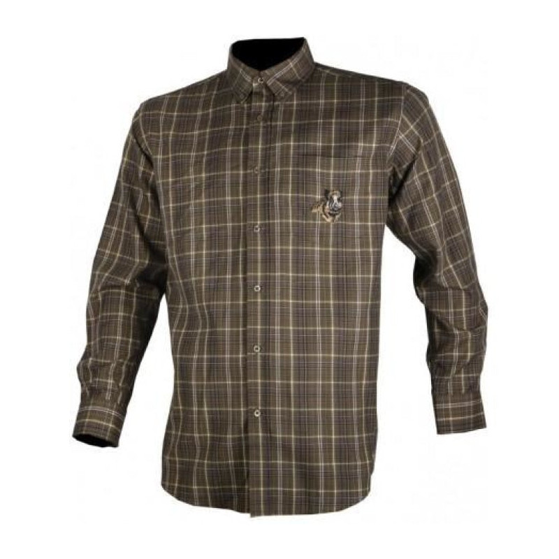 Chemise de chasse Broderie Sanglier Somlys
