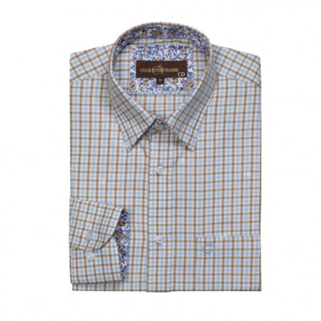 Chemise de chasse Club Interchasse Oscar sans broderie