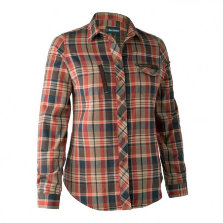 Chemise DeerHunter Lady Athena Orange Check