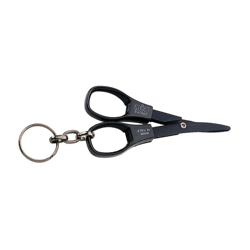 Ciseaux Pliant Premax avec Porte-Clés - 10cm