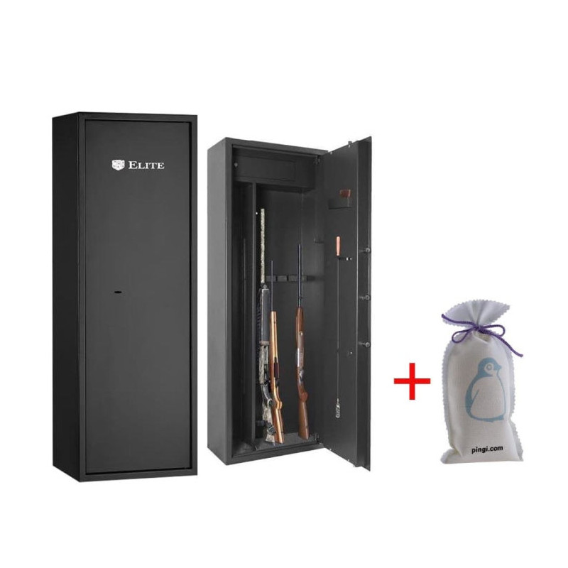 Coffre-fort Elite Alpha 6 armes mixte avec étagères - OPÉ SPÉCIALE