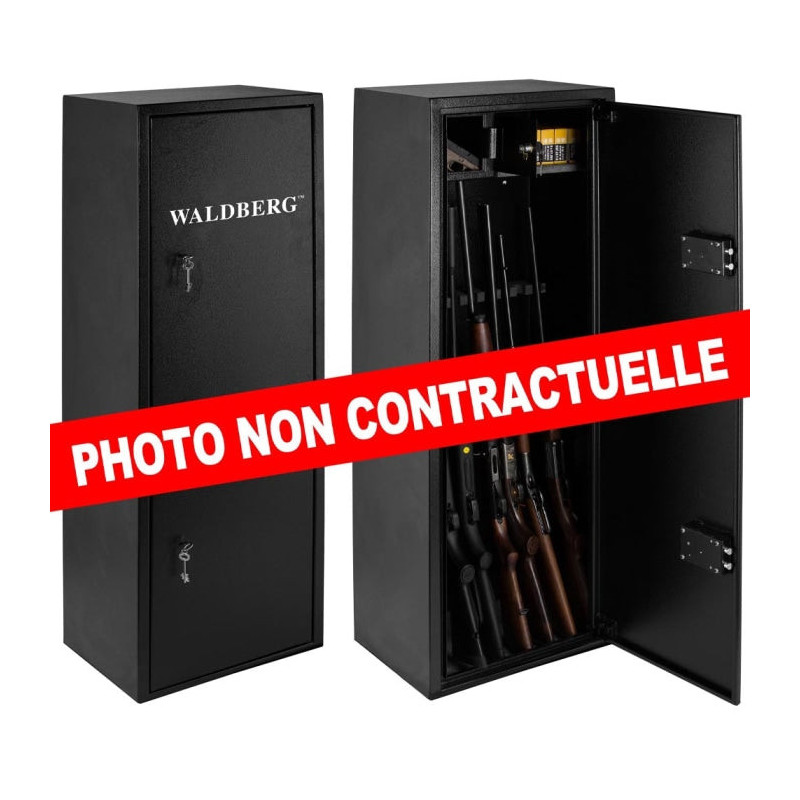 Coffre-Fort First Waldberg 10 Armes à Clefs avec Coffre Intérieur