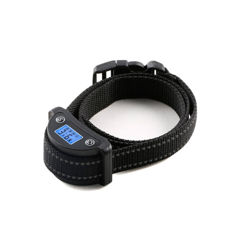 Collier anti-aboiement à batterie et écran LCD Elite