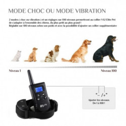 Collier de dressage Elite Pet 500 m - 2 Chiens