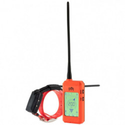 Collier GPS télécommande pour 1 chien sans abonnement DOGTRACE X20 orange fluo