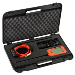 Collier GPS télécommande pour 1 chien sans abonnement DOGTRACE X20 orange fluo