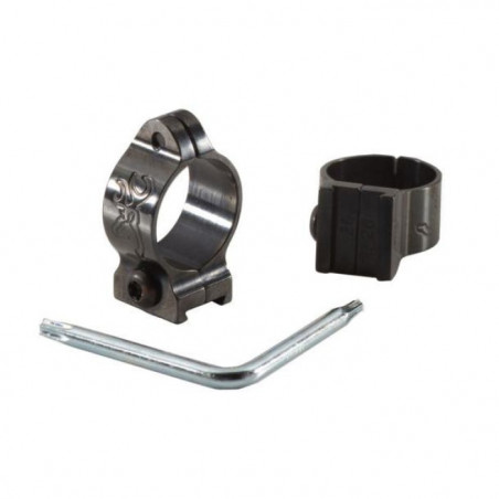 Colliers de montage Browning 25.4 mm brillant - Paire