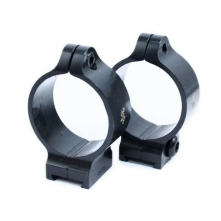 Colliers de montage Browning 25.4 mm mat - Paire