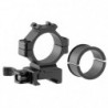 Colliers Lensolux 1'' et 30 mm - Montage rapide Picatinny