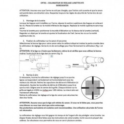 Collimateur de réglage RTI Optics réglage tous calibres