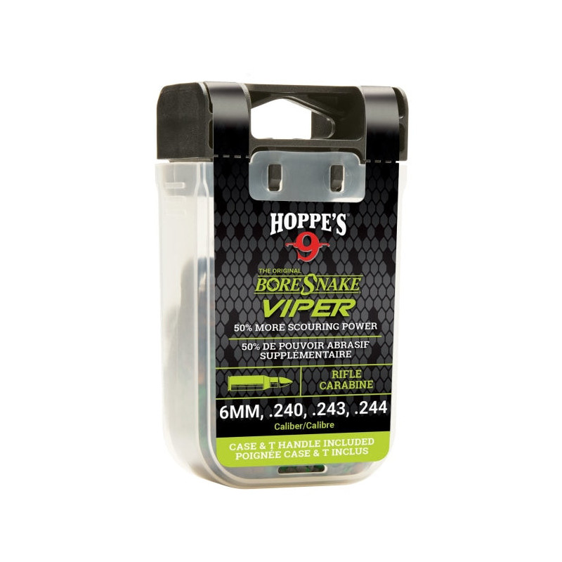 Cordon de Nettoyage Hoppe's Boresnake Viper pour Carabine