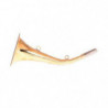 Corne ronde en laiton Stepland 30 cm