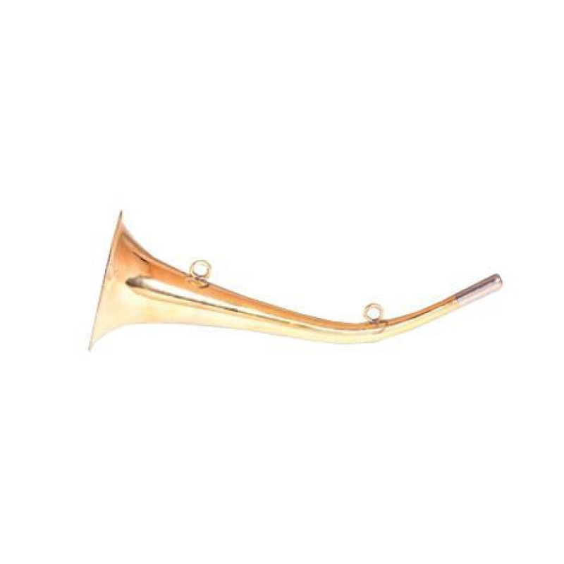 Corne ronde en laiton Stepland 40 cm