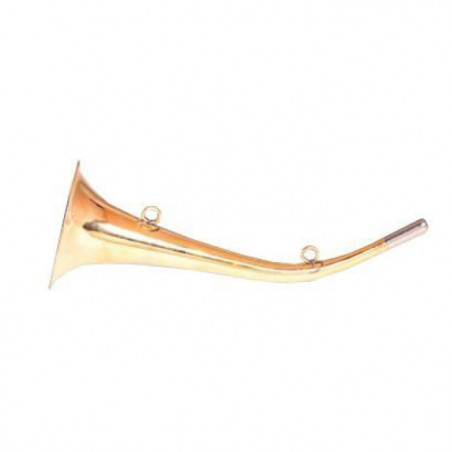 Corne ronde en laiton Stepland 40 cm