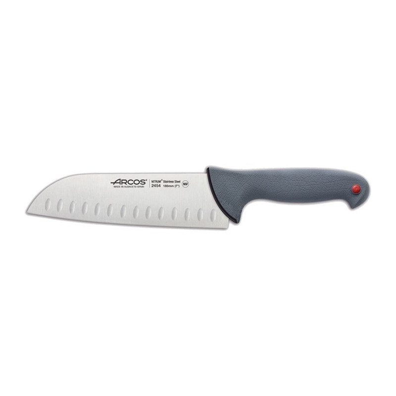 Couteau Arcos Colour Prof - Santoku - Lame 180mm