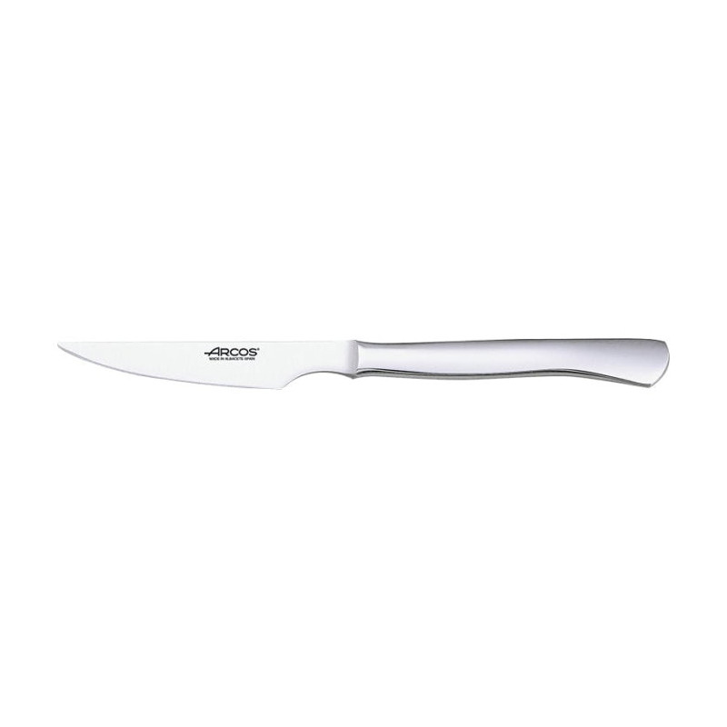 Couteau Arcos Table Manche Acier - Steak - Lame 110mm