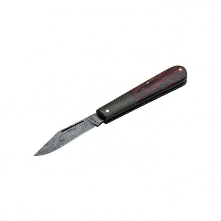 Couteau Boker Barlow Integral Leopard Damas - Lame 67mm