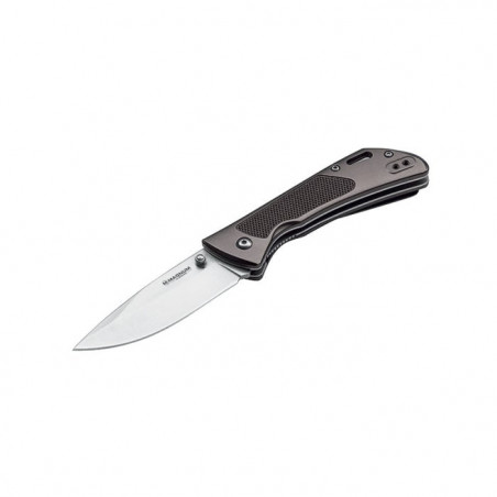 Couteau Boker Magnum Advance Checkering Dark Bronze - Lame 85mm