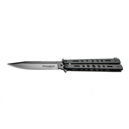 Couteau Boker Magnum Balisong All Black - Lame 95mm