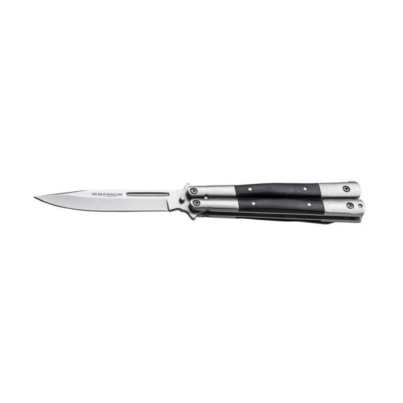 Couteau Boker Magnum Balisong Wood - Lame 103mm