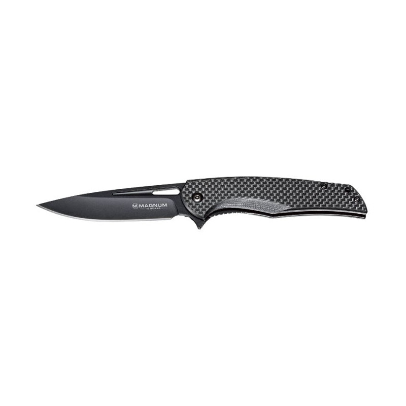 Couteau Boker Magnum Black Carbon - Lame 90mm