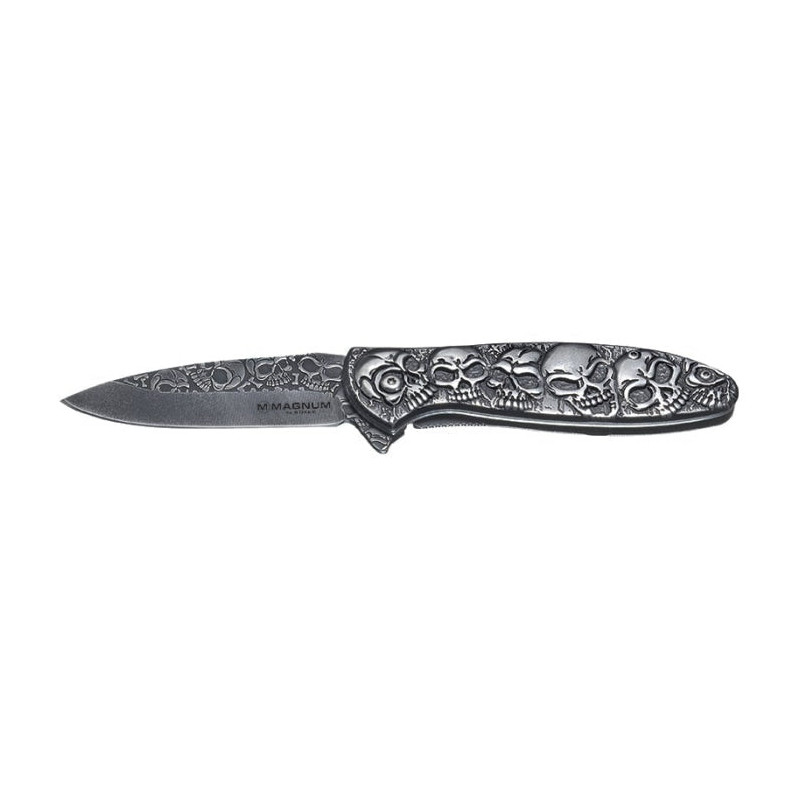 Couteau Boker Magnum Dia de los Muertos - Lame 85mm