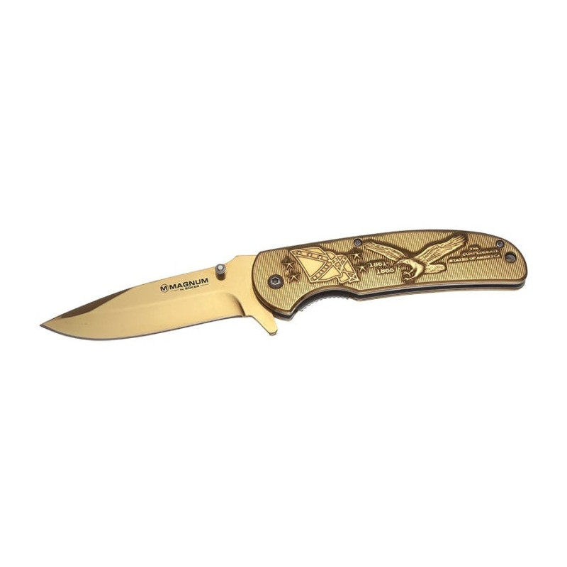 Couteau Boker Magnum Gold Dixi - Lame 89mm