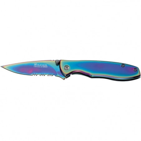 Couteau Boker Magnum Rainbow II - Lame 72mm