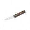 Couteau Boker Plus Kwaiken Compact Flipper Marble Carbon Copper - Lame 76mm