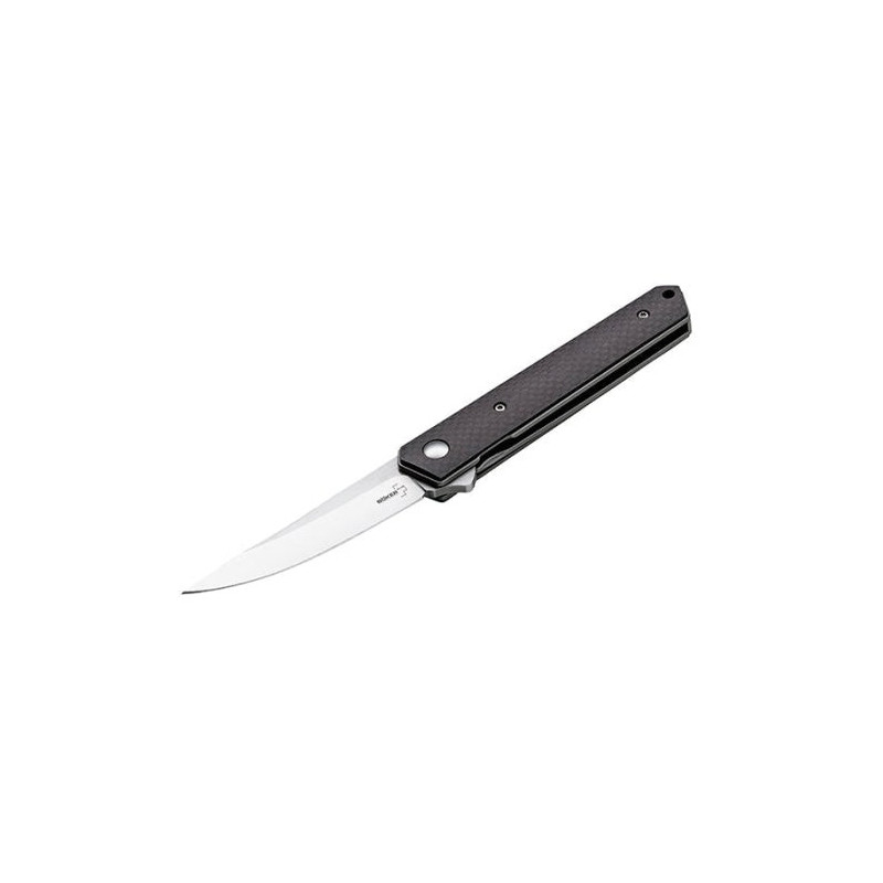 Couteau Boker Plus Kwaiken Mini Flipper Carbon - Lame 80mm