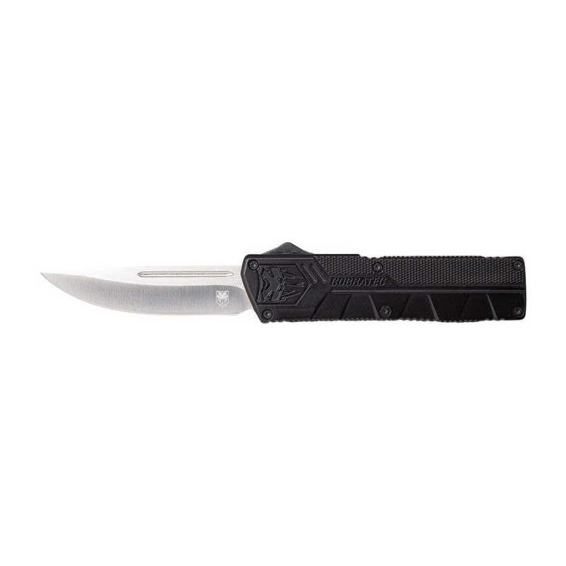 Couteau Cobra Tec Black OTF - Lame 83mm