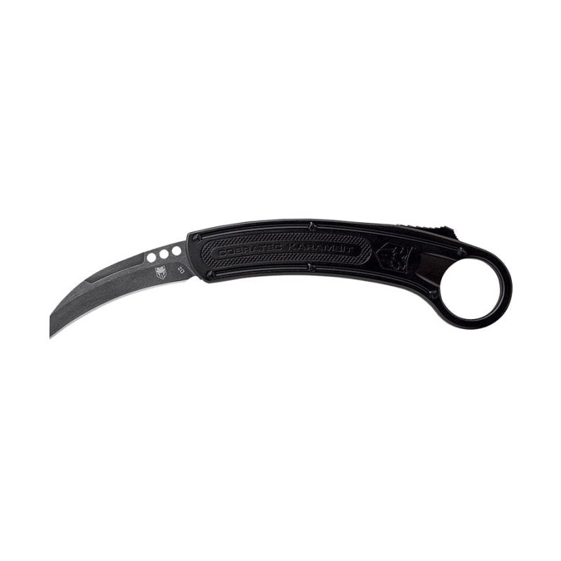 Couteau Cobra Tec Karambit Black - Lame 70mm