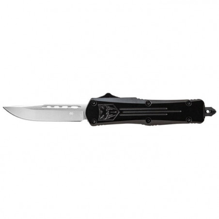 Couteau Cobra Tec Medium FS-3 OTF Black - Lame 76mm