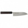 Couteau Kane Tsune Santoku Bois de Santal - Lame 165mm
