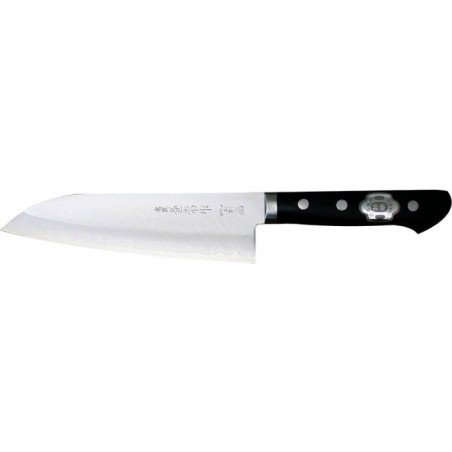 Couteau Kane Tsune Warikomi Santoku - Lame 165mm