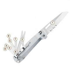 Couteau multifonctions Leatherman Free™ K4X